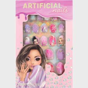 Topmodel - Kunstige Negle Til Brn - Selvklbende - 24 Negle