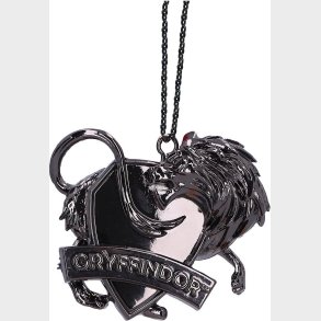 Harry Potter Julepynt - Gryffindor Crest - Slv - Nemesis Now - 6 Cm