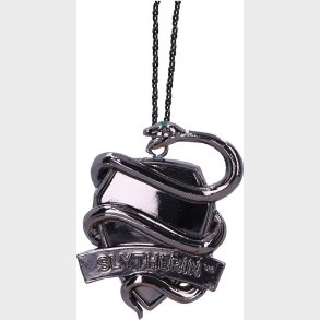 Harry Potter Julepynt - Slytherin Crest - Slv - Nemesis Now - 6 Cm
