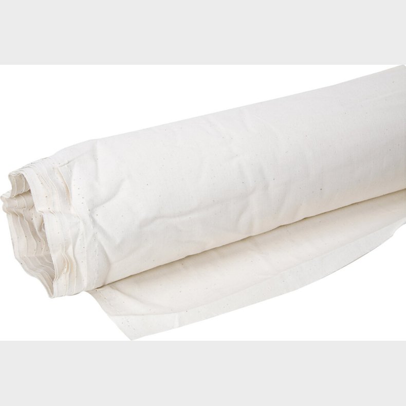 Udvasket Bomuldslrred - B 150 Cm - 105 G - Natur - 25 M