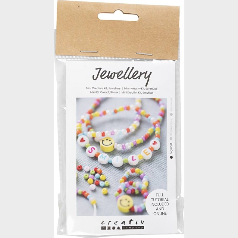 Mini Diy Kit Smykker - Armbnd Og Fingerring
