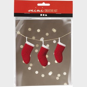 Mini Diy Kit Hkling - Rd/hvid