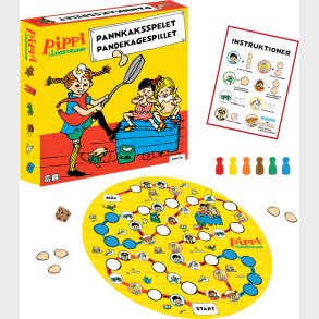 Pippi Langstrmpe Spil - Pandekagespillet