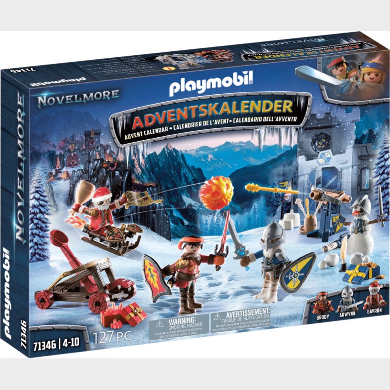 Playmobil - Julekalender Novelmore - Kamp I Sneen - 71346