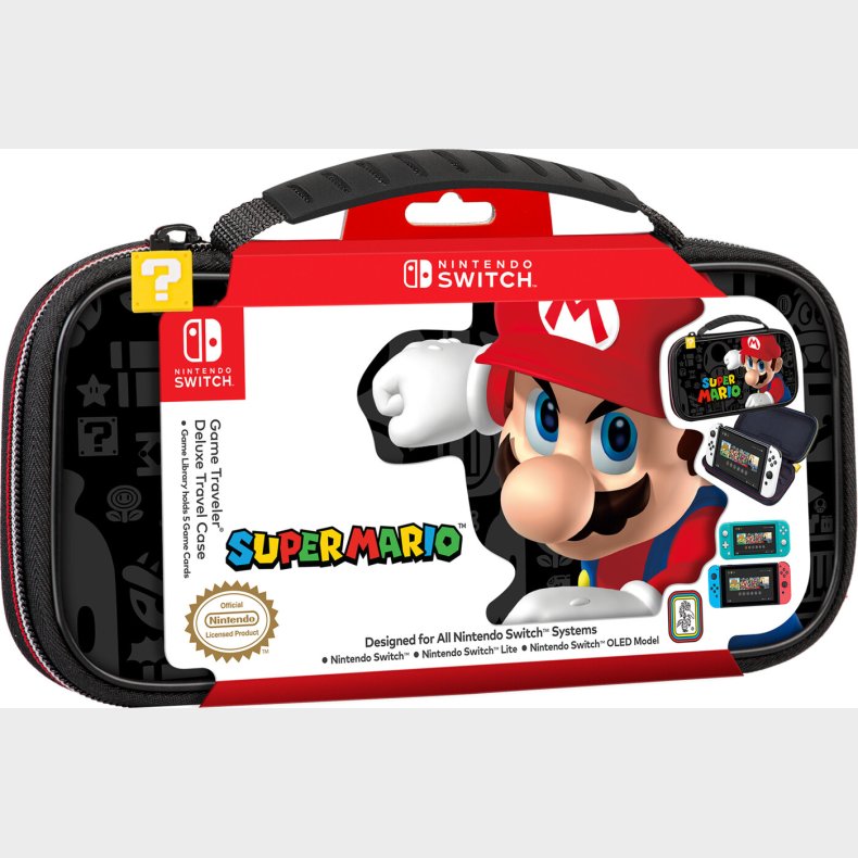 Nintendo Switch Deluxe Travel Case (super Mario)