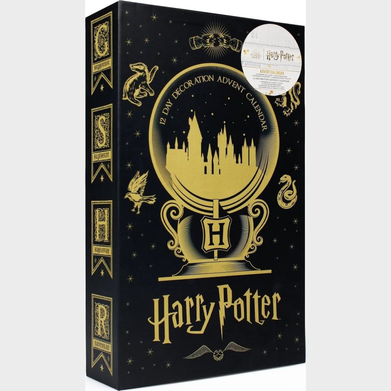 Harry Potter Julekalender Med Figurer - 12 Dekorationer