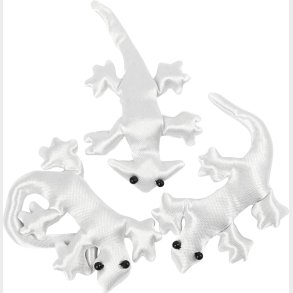 Sanddyr - Mal Selv - Hvid - 3 Stk