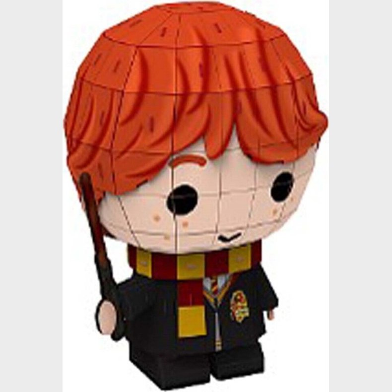 4d Build - Harry Potter Puslespil - Ron Weasley - 87 Brikker