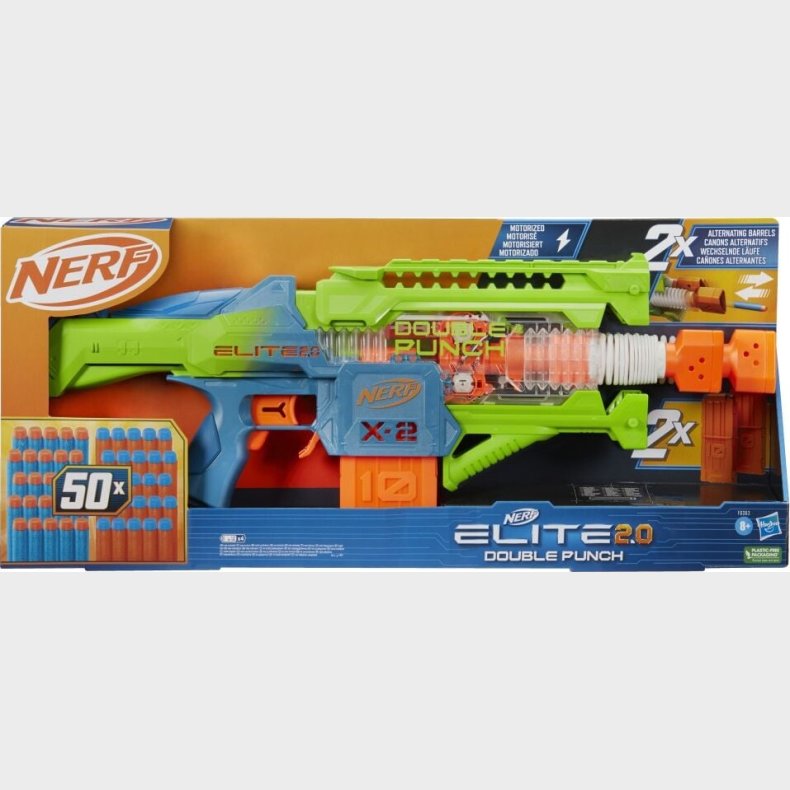 Nerf - Elite 2.0 Double Punch Med 50 Skumpile