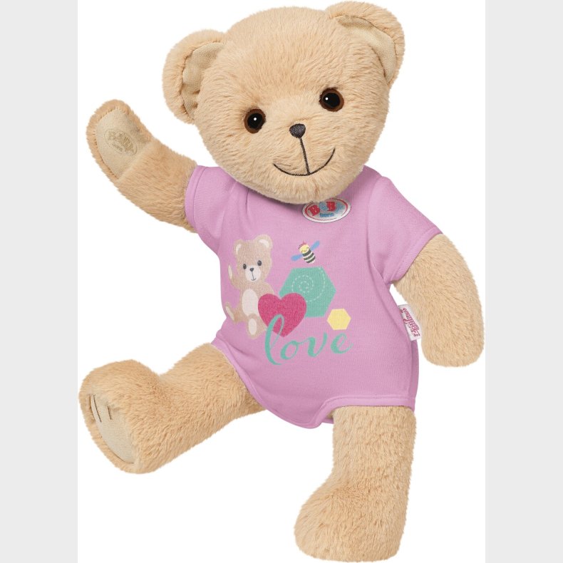 Baby Born - Bamse Bjrn - Pink - 36 Cm