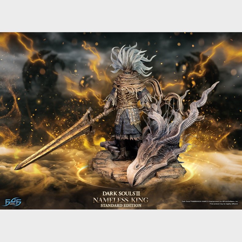 Dark Souls 3 - Nameless King Statue - Resin Figur - 70 Cm - First4figures