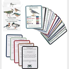 Spillekort - Fuglenes Verden - Kortspil Til Krig Med Fugle