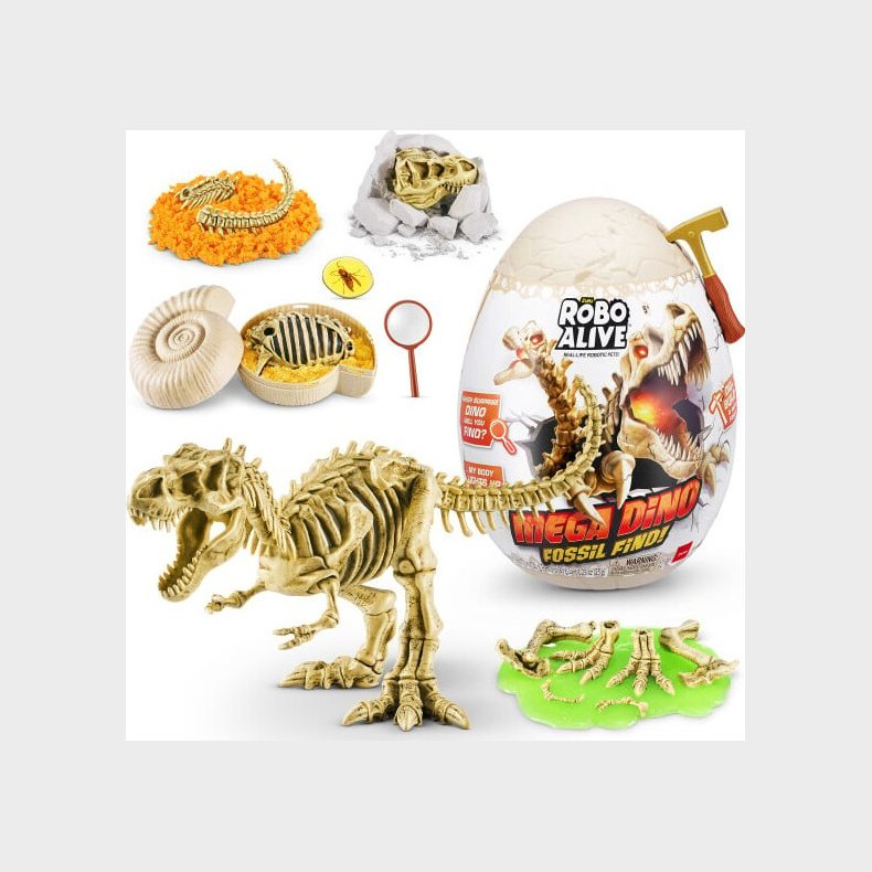 Robo Alive Dino - Smashers - Mega Dino Fossil Find Series 1