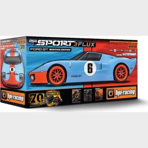 Hpi Racing - Flux Ford Gt Heritage Edition Sport 3 Fjernstyret Bil - Hp120098