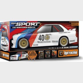 Hpi Racing - Rs4 Sport 3 1987 Warsteiner Bmw E30 Fjernstyret Bil - Hp120103