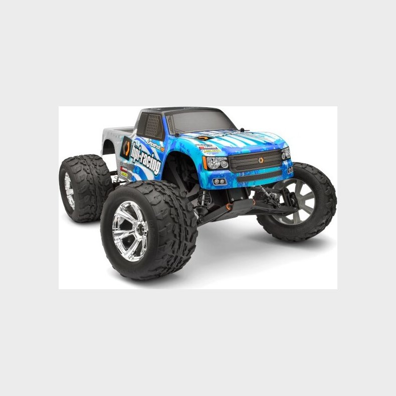 Hpi Racing - Jumpshot Mt V2 Fjernstyret Bil - Bl Og Slv - Hp160260