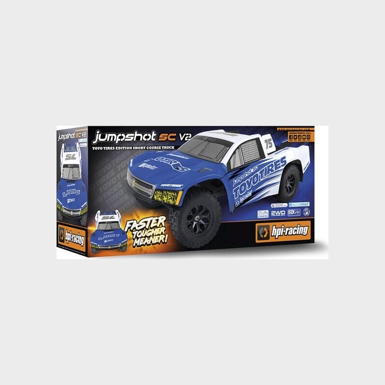 Hpi Racing - Jumpshot Sc V2 Toyo Tires Fjernstyret Bil - Hp160267