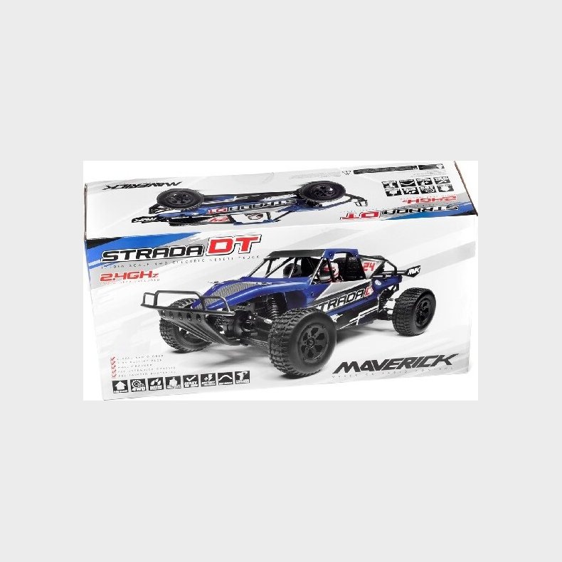 Maverick - Strada Dt Brushless Fjernstyret Truck - Mv12628