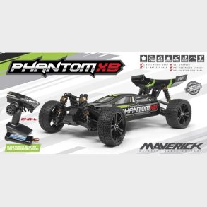 Maverick - Rc Phantom Xb Fjernstyret Rtr Buggy - 1:10 - Mv150075