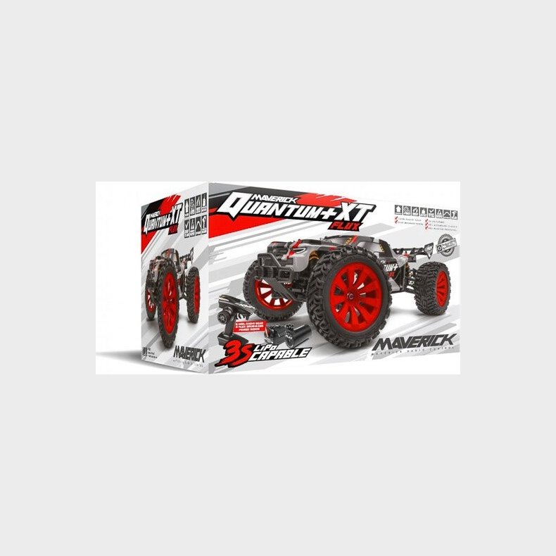 Maverick - Quantum+ Xt Flux 3s Fjernstyret Truck - 1:10 - Rd - Mv150301