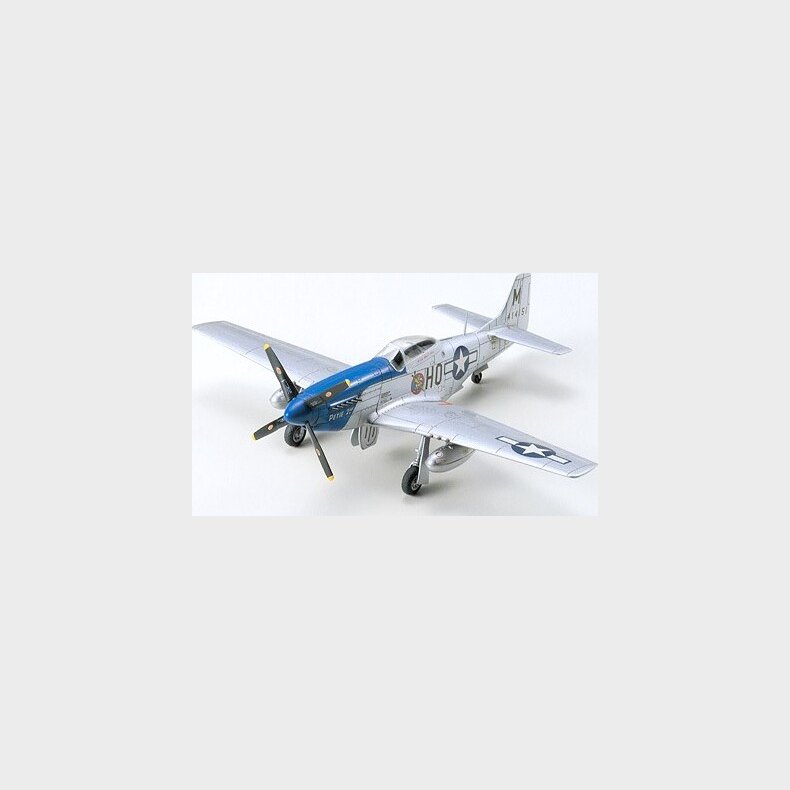 Tamiya - North American P-51d Mustang Fly Byggest - 1:72- 60749