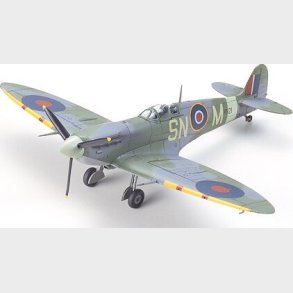 Tamiya - Spitfire Mk.vb/vbtr Modelfly Byggest - 1:72 - 60756