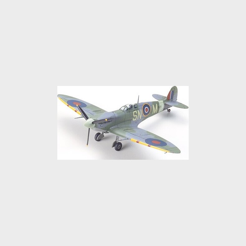 Tamiya - Spitfire Mk.vb/vbtr Modelfly Byggest - 1:72 - 60756
