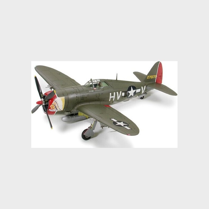 Tamiya - Thunderbolt P-47d Modelfly Byggest - 1:72 - 60769