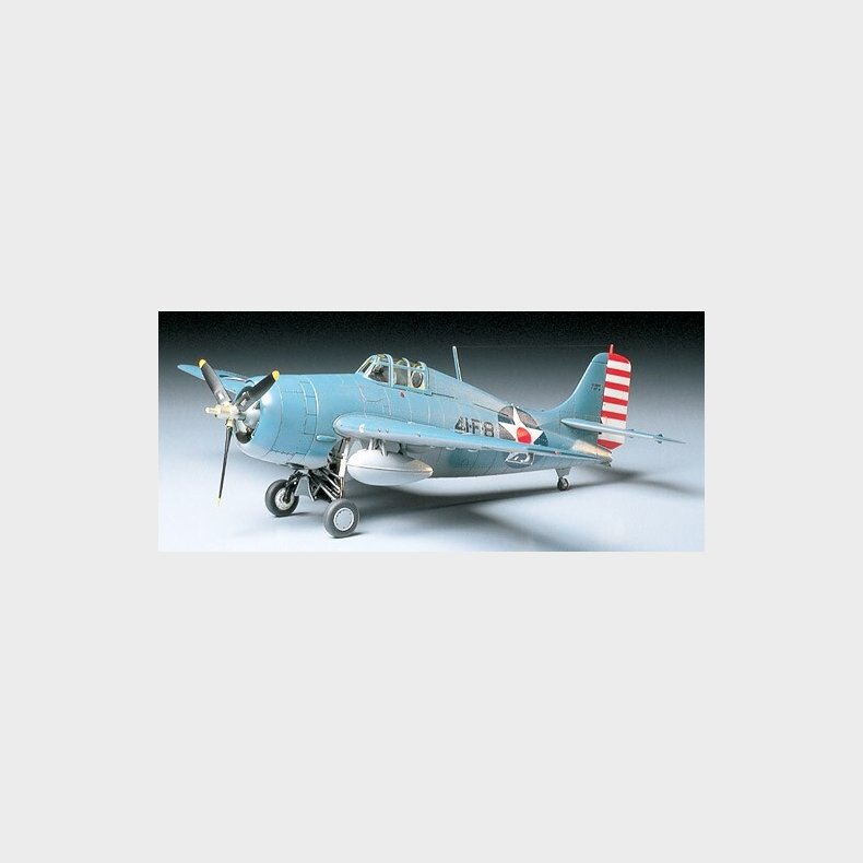 Tamiya - Grumman F4f-4 Wildcat Fly Byggest - 1:48 - 61034