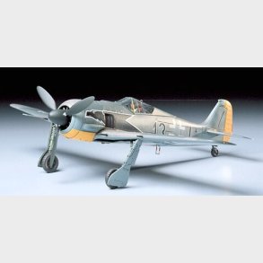 Tamiya - Focke Wulf Fw190 A3 Modelfly Byggest - 1:48 - 61037