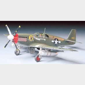 Tamiya - Mustang P-51b Modelfly Byggest - 1:48 - 61042