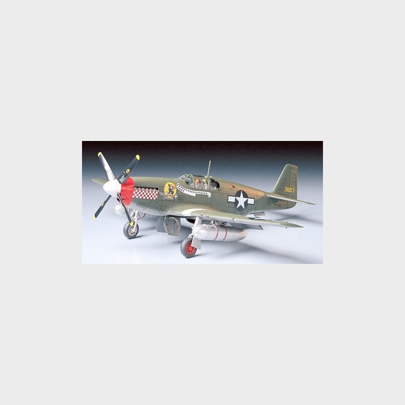 Tamiya - Mustang P-51b Modelfly Byggest - 1:48 - 61042
