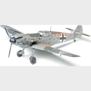 Tamiya - Messerschmitt Bf109-e Modelfly Byggest - 1:48 - 61050