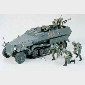 Tamiya - German Hanomag Sdkfz 251/1 Tank Byggest - 1:35 - 35020