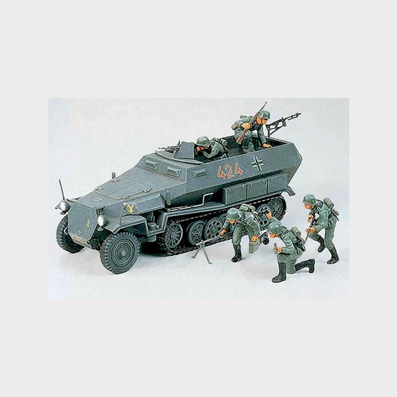 Tamiya - German Hanomag Sdkfz 251/1 Tank Byggest - 1:35 - 35020
