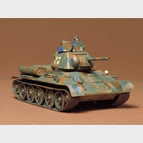 Tamiya - T34/76 Russisk Model Tank Byggest - 1:35 - 35059