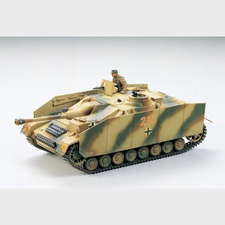 Tamiya - Sturmgeschuetz Iv Tysk Tank Byggest - 1:35 - 35087
