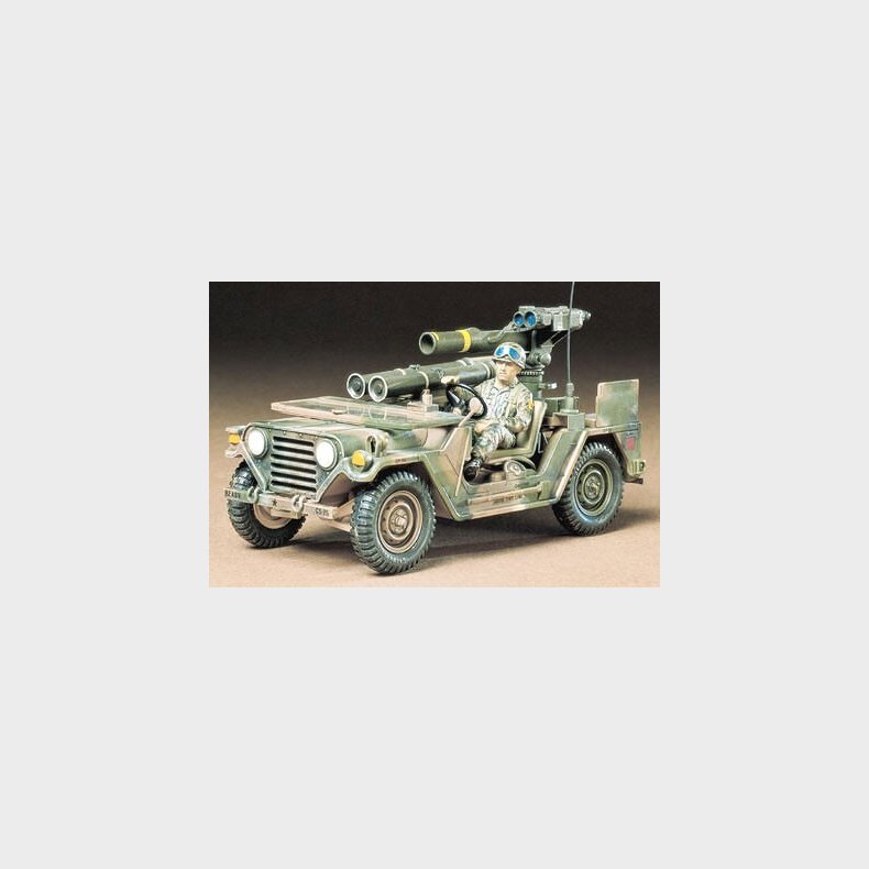 Tamiya - M151a2 Missile Launcher Bil Byggest - 1:35 - 35125