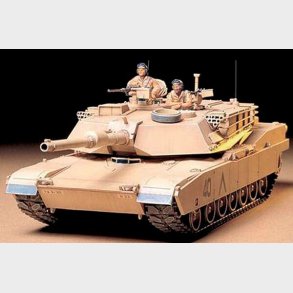 Tamiya - M1a1 Abrams Us 120mm Ds Tank Byggest - 1:35 - 35156