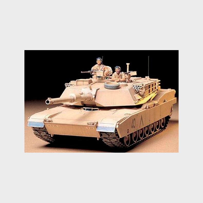 Tamiya - M1a1 Abrams Us 120mm Ds Tank Byggest - 1:35 - 35156