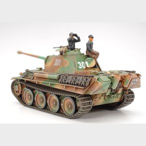 Tamiya - Panther Type G Late Version Tank Byggest - 1:35 - 35176