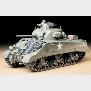 Tamiya - M4 Sherman Early Us Tank Byggest - 1:35 - 35190