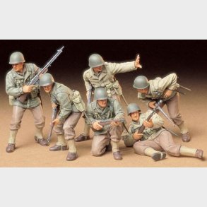 Tamiya - Us Army Assault Infanteri Soldater - 1/35 - 35192
