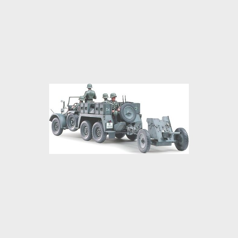 Tamiya - Krupp Towtruck M/37mm Pak - 1/35 - 35259