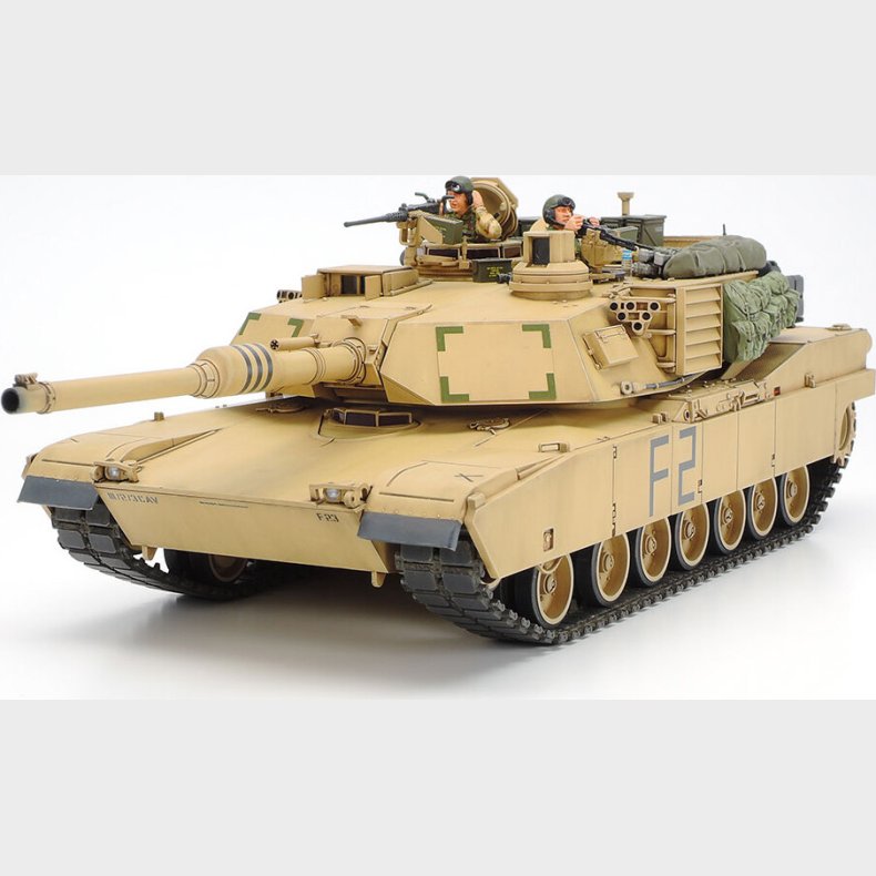 Tamiya - Abrams M1a2 120 Mm Tank Byggest - 1:35 - 35269