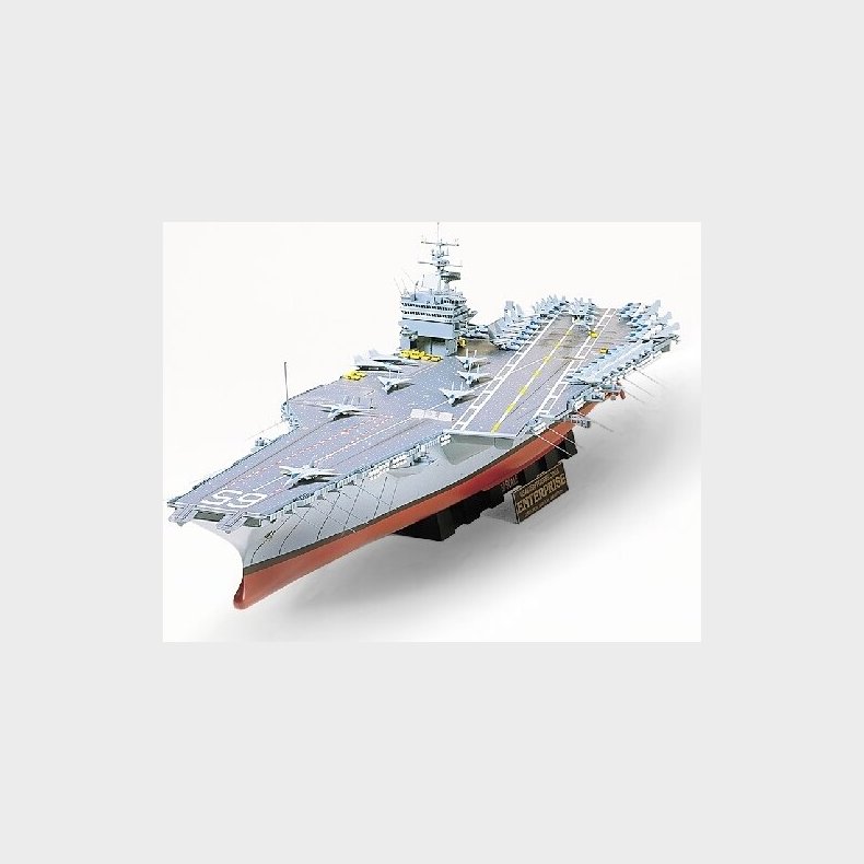 Tamiya - Aircraft Carrier Cvn-65 Enterprise Us Skib Byggest - 1:350 - 78007