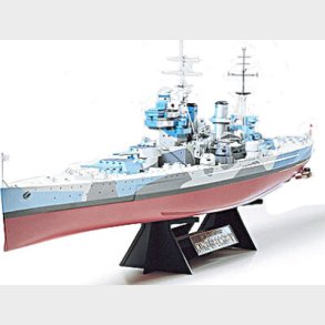 Tamiya - King George V British Battleship Byggest - 1:350 - 78010