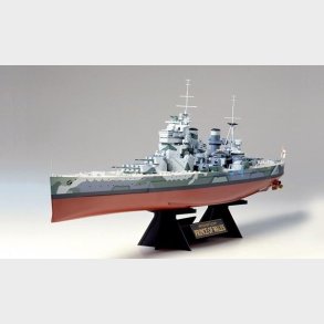 Tamiya - Prince Of Wales British Battleship Byggest - 1:350 - 78011