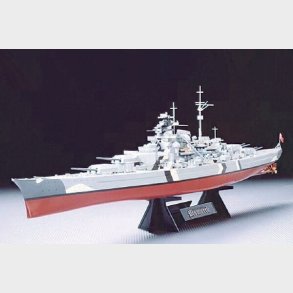 Tamiya - German Battleship Bismarck Byggest - 1:350 - 78013