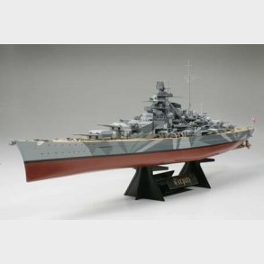 Tamiya - Tirpitz German Battleship Byggest - 1:350 - 78015